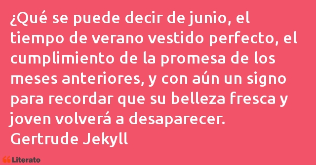 Frases de Gertrude Jekyll