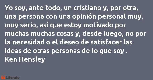 Frases de Ken Hensley