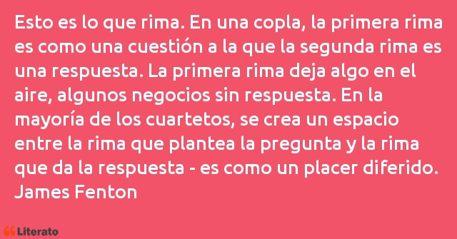 Frases de James Fenton