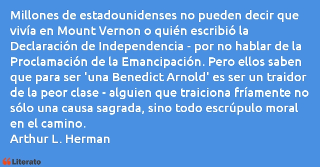 Frases de Arthur L. Herman