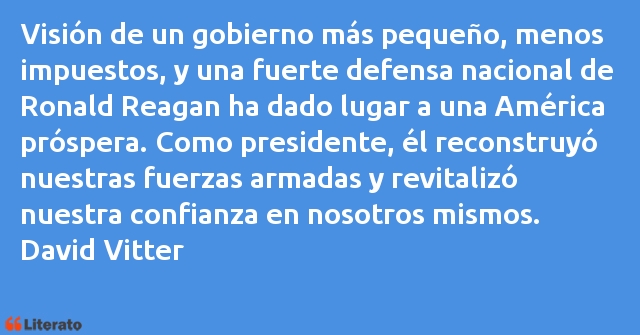 Frases de David Vitter