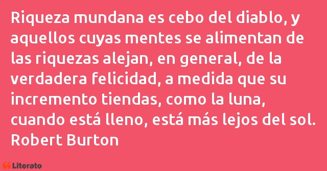 Frases de Robert Burton