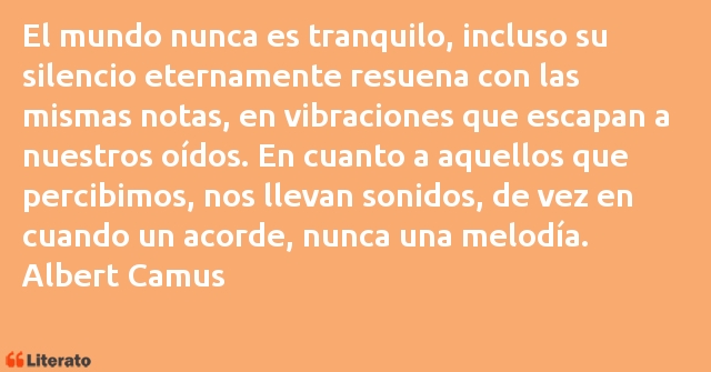 Frases de Albert Camus