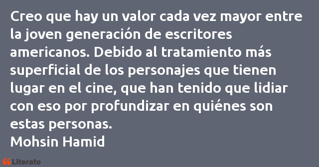 Frases de Mohsin Hamid