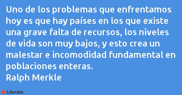 Frases de Ralph Merkle