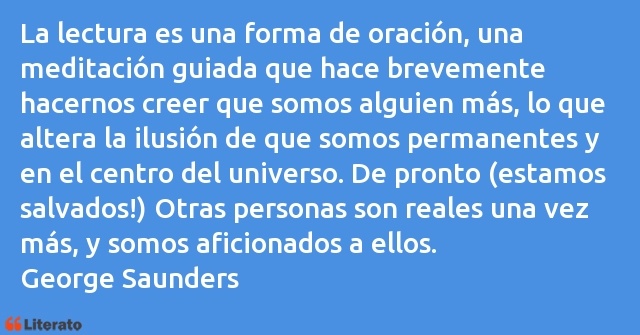 Frases de George Saunders