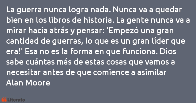 Frases de Alan Moore