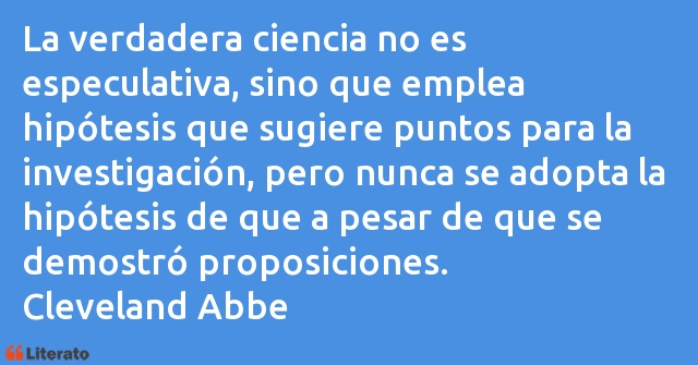 Frases de Cleveland Abbe