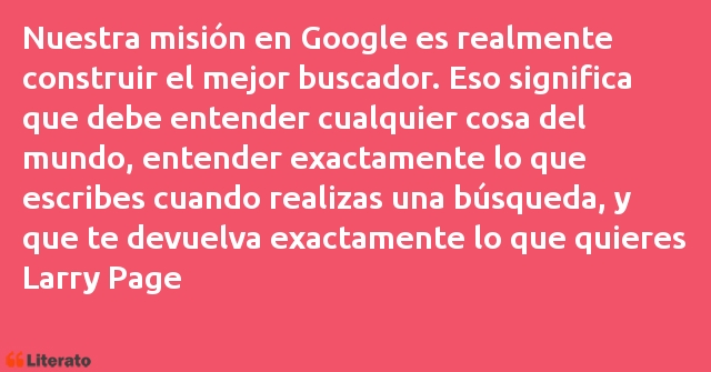 Frases de Larry Page