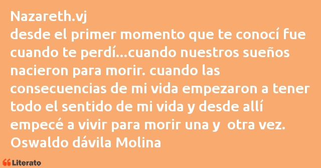 Frases de Oswaldo dávila Molina