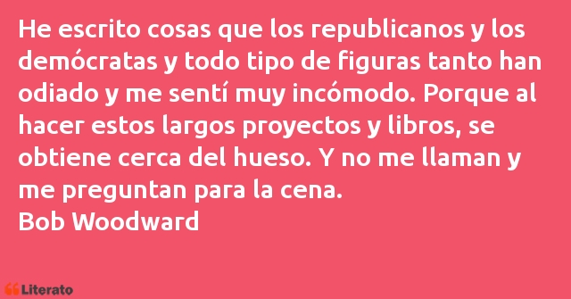 Frases de Bob Woodward