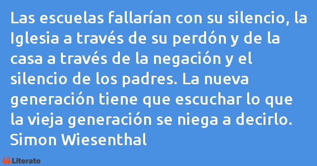 Frases de Simon Wiesenthal