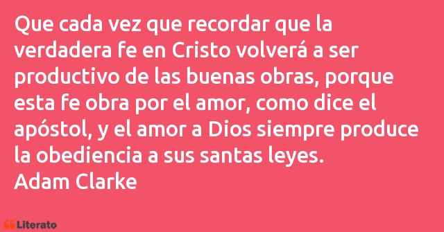 Frases de Adam Clarke