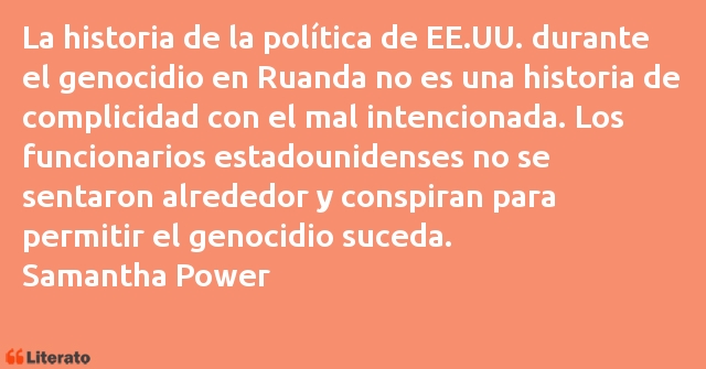 Frases de Samantha Power