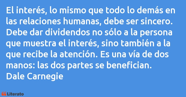 Frases de Dale Carnegie