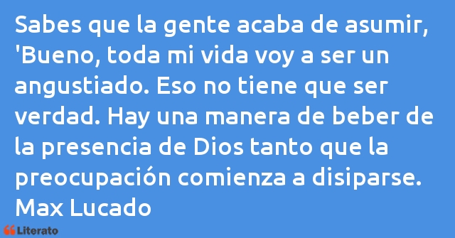 Frases de Max Lucado