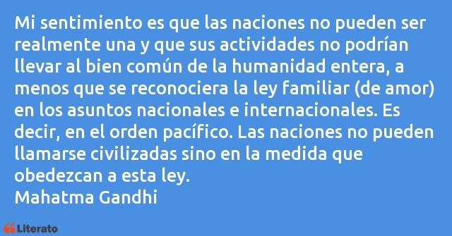 Frases de Mahatma Gandhi