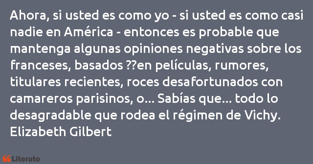 Frases de Elizabeth Gilbert