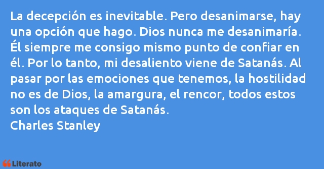 Frases de Charles Stanley