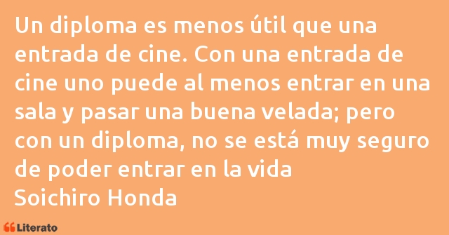 Frases de Soichiro Honda