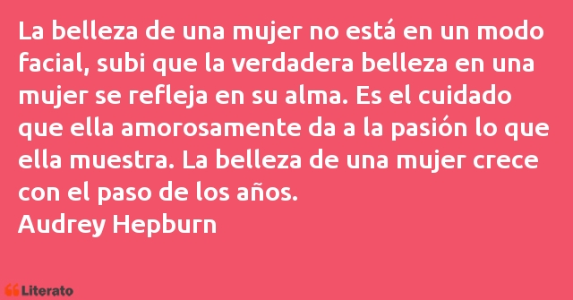 Frases de Audrey Hepburn