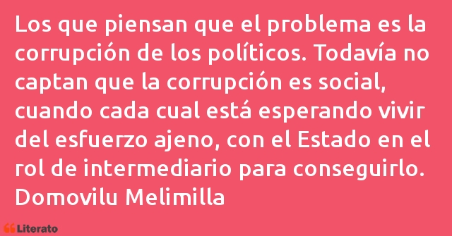 Frases de Domovilu Melimilla