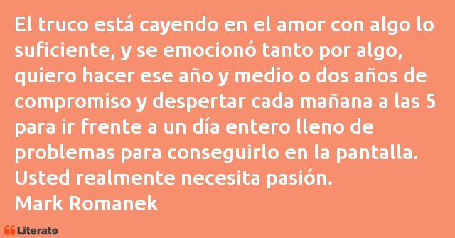 Frases de Mark Romanek