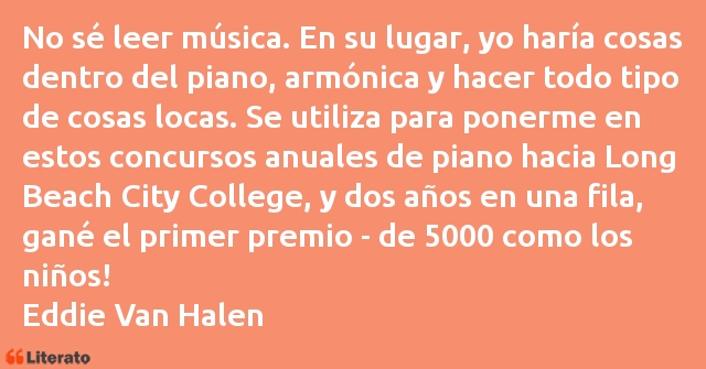 Frases de Eddie Van Halen