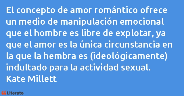 Frases de Kate Millett