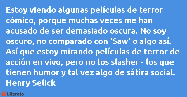 Frases de Henry Selick