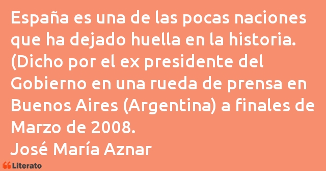 Frases de José María Aznar