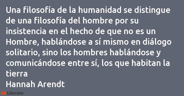 Frases de Hannah Arendt