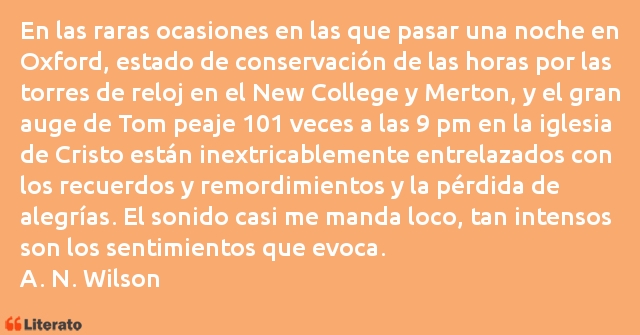 Frases de A. N. Wilson