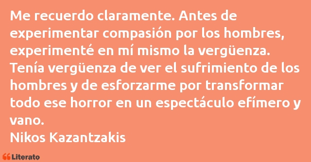 Frases de Nikos Kazantzakis