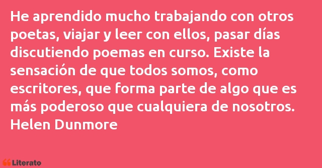 Frases de Helen Dunmore