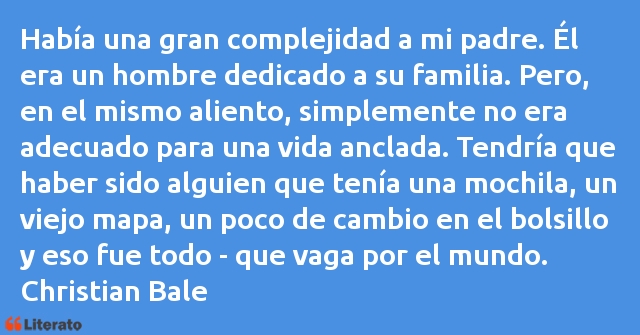 Frases de Christian Bale