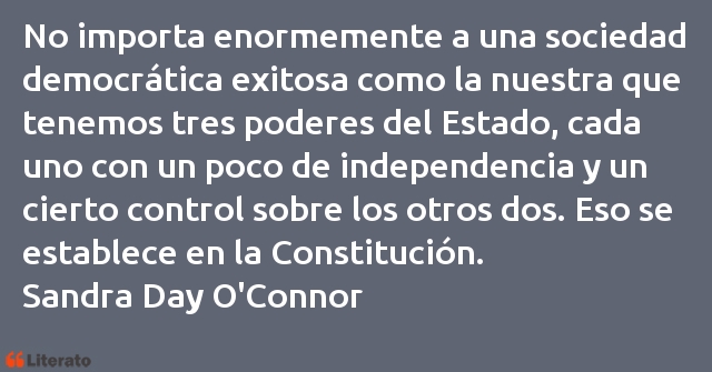 Frases de Sandra Day O'Connor