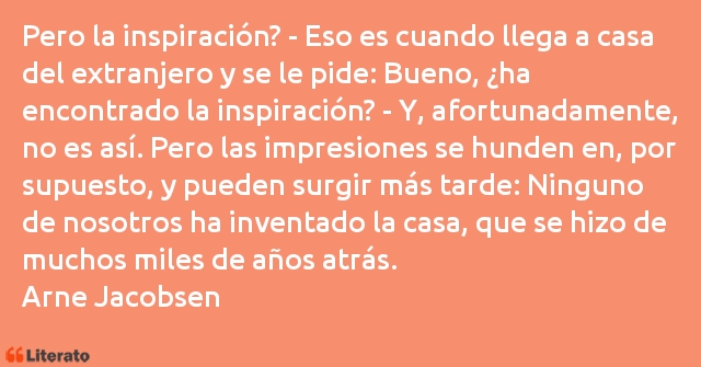 Frases de Arne Jacobsen