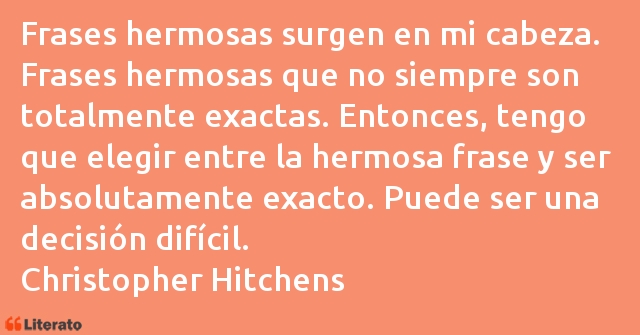 Frases de Christopher Hitchens