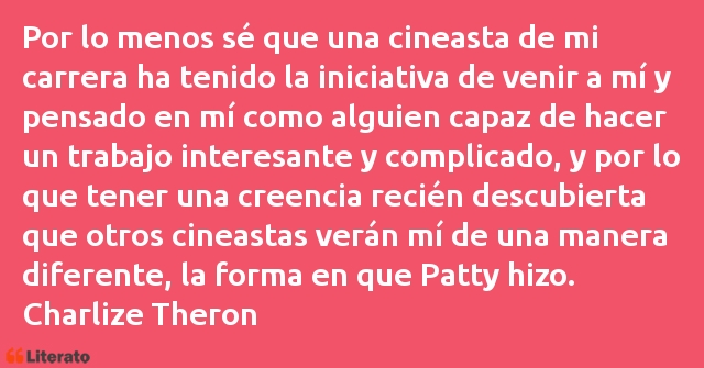 Frases de Charlize Theron