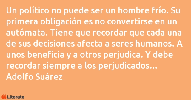 Frases de Adolfo Suárez