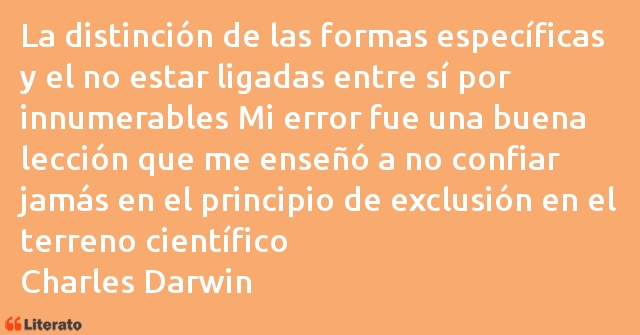 Frases de Charles Darwin