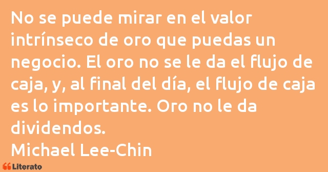 Frases de Michael Lee-Chin