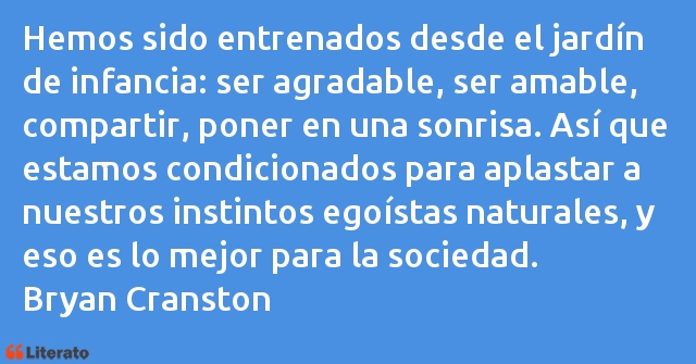 Frases de Bryan Cranston