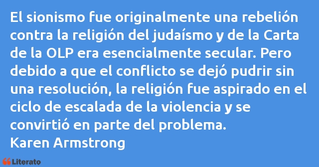 Frases de Karen Armstrong