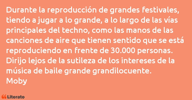 Frases de Moby