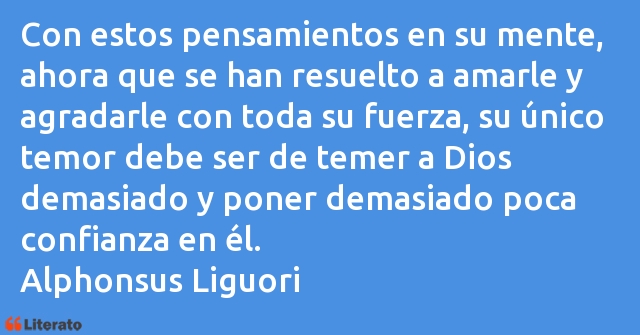 Frases de Alphonsus Liguori