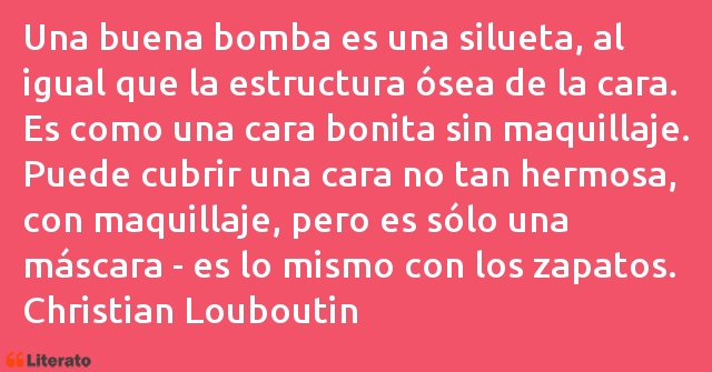 Frases de Christian Louboutin