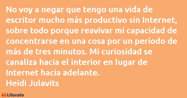 Frases de Heidi Julavits