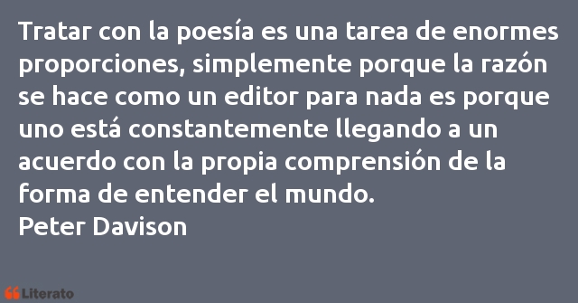Frases de Peter Davison